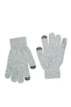 Forever21 Women's  Marled Knit Gloves