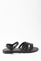 Forever21 Chain Link Toe Strap Sandals
