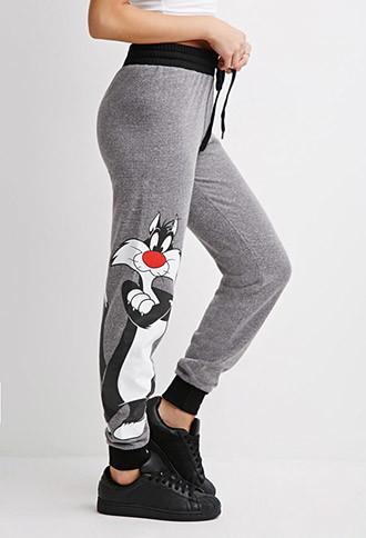 Forever21 Sylvester Heathered Sweatpants