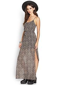 Forever21 Boho Print Maxi Dress
