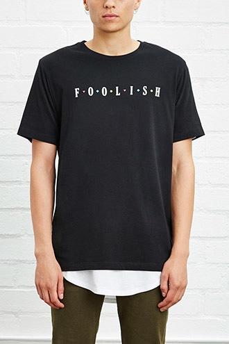 21 Men Men's  Foolish Graphic Tee
