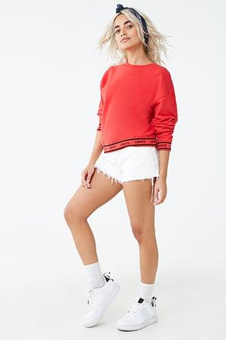 Forever21 Levis 501 Button-fly Denim Shorts