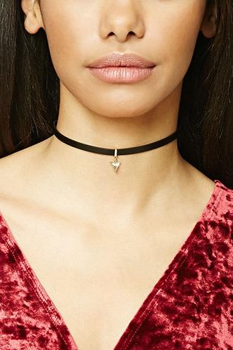 Forever21 Geo-shaped Charm Choker