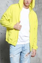 Forever21 Zipper Hooded Windbreaker