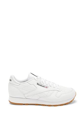 Forever21 Men Reebok Leather Sneakers