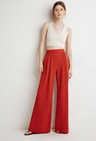 Love21 Women's  Pleated Wide-leg Trousers