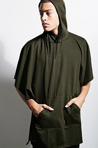 Forever21 Soul Star Longline Poncho