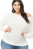 Forever21 Plus Size Ribbed Boat Neck Sweater
