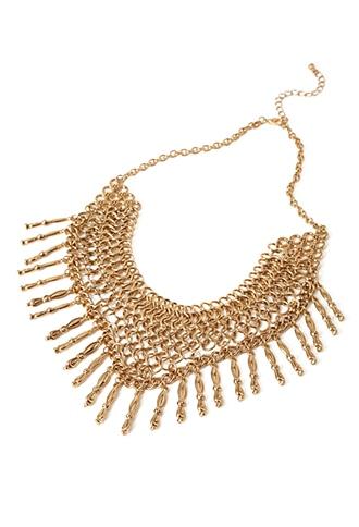 Forever21 Linked Chain Statement Necklace