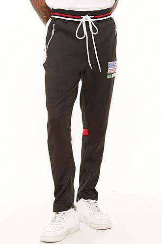 Forever21 Reason Contrast Stripe Track Pants