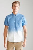 Forever21 Dip-dye Chambray Shirt
