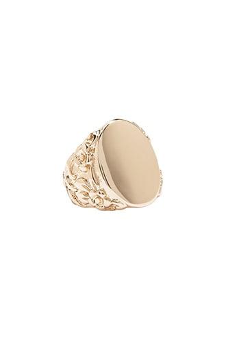 Forever21 High-polish Disc Ring