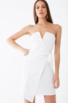 Forever21 V-wire Self-tie Tube Dress