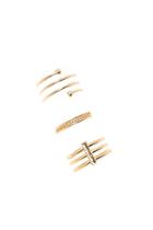 Forever21 Cutout Spiral Ring Set