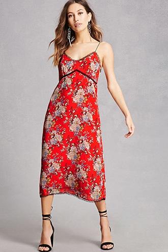 Forever21 Wyldr Floral Cami Dress