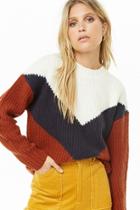 Forever21 Ribbed Chevron Sweater