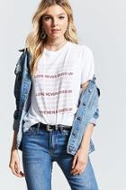 Forever21 Love Never Gives Up Tee
