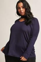 Forever21 Plus Size Waffle Knit Cutout Top