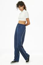 Forever21 Piped-trim Track Pants
