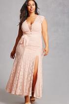 Forever21 Plus Size Plunging Lace Dress