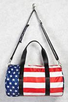Forever21 American Flag Travel Duffel Bag