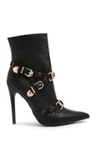 Forever21 Embellished Stiletto Booties