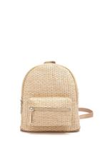 Forever21 Basketweave Mini Backpack