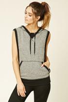 Forever21 Women's  Active Hooded Pullover