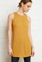 Forever21 Ribbed Knit Vented Tank
