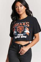 Forever21 Nfl Chicago Bears Graphic Crop Top