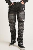 Forever21 Victorious Moto Jeans