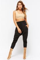 Forever21 Relaxed Drop-crotch Capri Pants