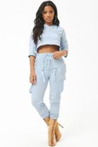 Forever21 French Terry Hoodie & Jogger Set