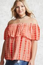 Forever21 Plus Size Tie-dye Top