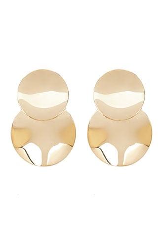 Forever21 Crinkled Drop Earrings