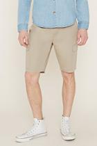 21 Men Men's  Cotton Cargo Shorts