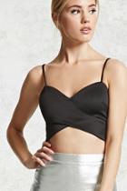 Forever21 Surplice Cropped Cami