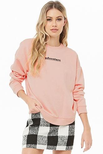 Forever21 Adventure Graphic Sweatshirt