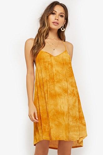 Forever21 Tie-dye Y-back Mini Dress