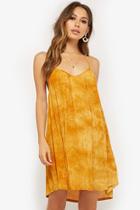 Forever21 Tie-dye Y-back Mini Dress