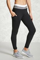 Forever21 Active Contrast Panel Leggings