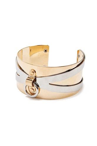 Forever21 Duo-tone Cuff Bracelet