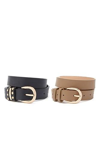 Forever21 Double-buckle Waist Belt