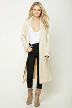 Forever21 Contemporary Satin Coat