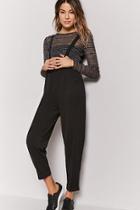 Forever21 Pleated Suspender Pants