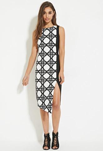 Forever21 Elliat Portrait Sheath Dress