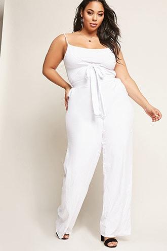 Forever21 Rebdolls Inc. Plus Size Cami Jumpsuit