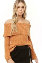 Forever21 Foldover Bell-sleeve Sweater