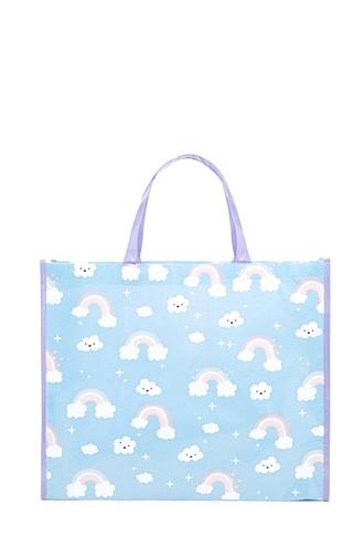 Forever21 Rainbow Print Tote Bag