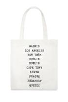 Forever21 Major Cities Canvas Tote Bag